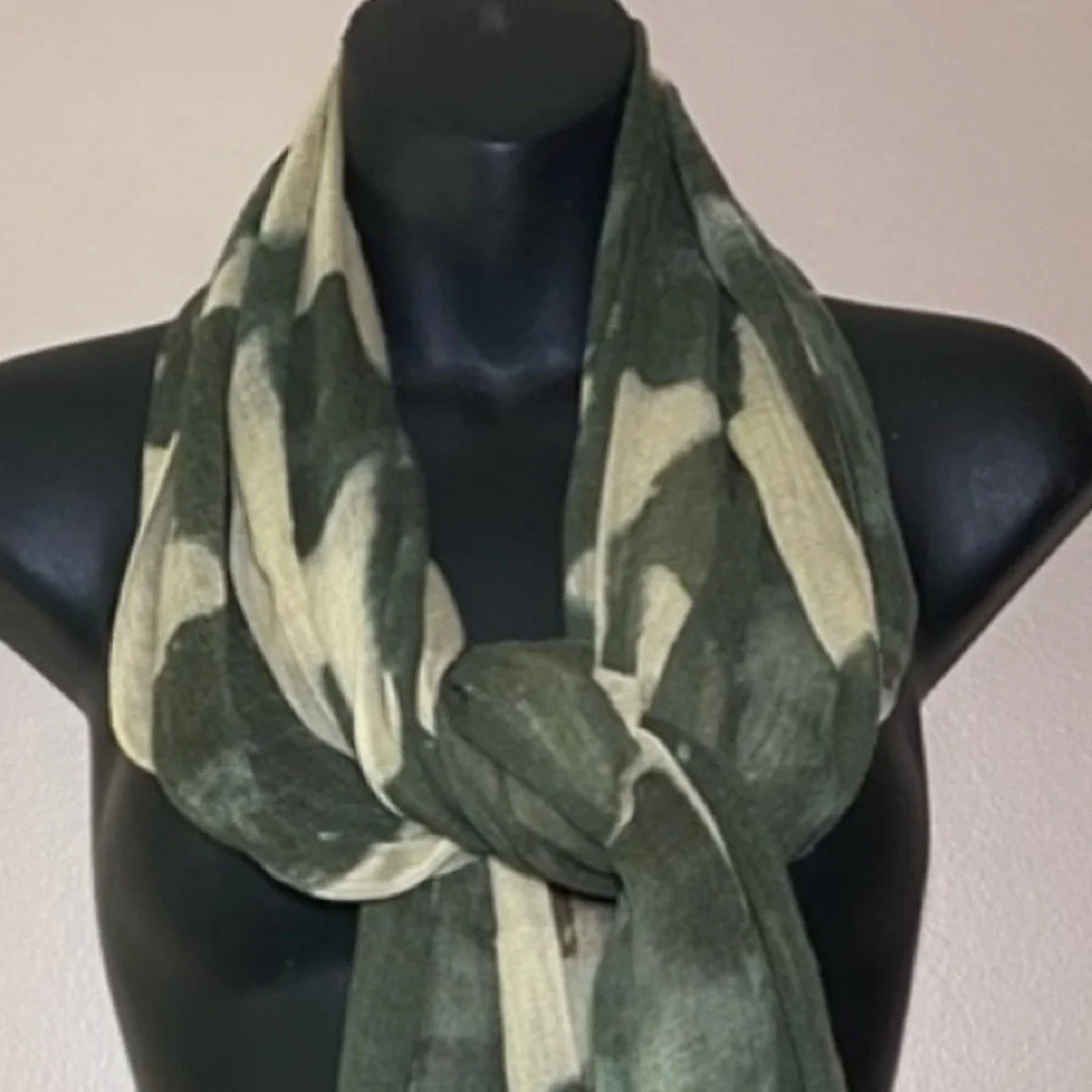 Collection XIIX Free Spirit American Flag Wool Blend Lightweight Scarf Ladies OS